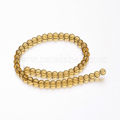 Glass Round Bead Strands&nbsp;X-GLAA-I028-8mm-15