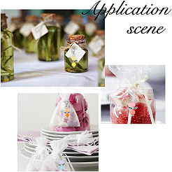 108Pcs 9 Colors Acrylic Pendant Decorations&nbsp;HJEW-FH00014