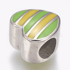 304 Stainless Steel European Beads&nbsp;STAS-F195-109A