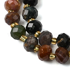 Natural Ocean Jasper Beads Strands&nbsp;G-D105-B05