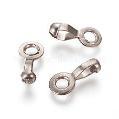 304 Stainless Steel Ball Chain Connectors&nbsp;STAS-WH0014-28C-P