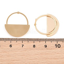 Brass Stud Earrings for Women&nbsp;KK-CBA866A-03G