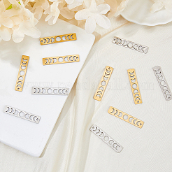 24Pcs 2 Styles 304 Stainless Steel Pendants&nbsp;STAS-HS0001-86