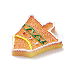 Christmas Opaque Resin & Plastic Imitation Biscuits Decoden Cabochons&nbsp;RESI-K019-54I