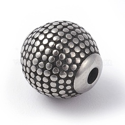 316 Surgical Stainless Steel Beads&nbsp;STAS-F190-05AS