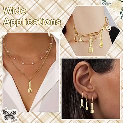 9Pcs 3 Styles Rack Plating Brass Micro Pave Cubic Zirconia Pendants&nbsp;KK-CJ0005-69