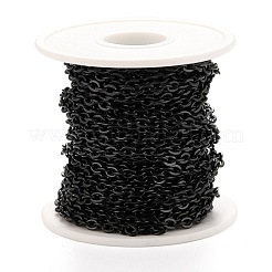PVD Vacuum Plating 304 Stainless Steel Cable Chains&nbsp;CHS-K016-01EB