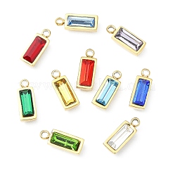 12Pcs 12 Colors Real 14K Gold Plated 304 Stainless Steel Charms&nbsp;STAS-CJ0002-57