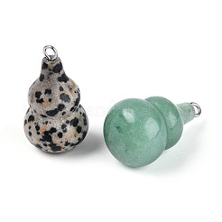 Natural & Synthetic Mixed Gemstone Pendants&nbsp;G-T144-73M