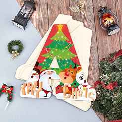 Letter Poplar Wood Cabochon&nbsp;WOOD-GA0001-02