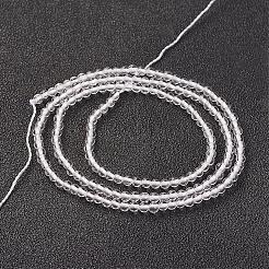 Natural Quartz Crystal Bead Strand&nbsp;G-G680-23