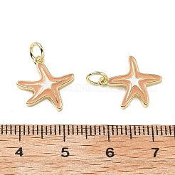 Brass Enamel Charms&nbsp;KK-Z114-02G