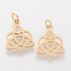 304 Stainless Steel Pendants&nbsp;STAS-Q201-T458G