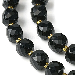 Natural Obsidian Beads Strands&nbsp;G-Q010-A23-01