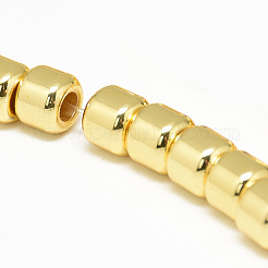 Electroplate Non-magnetic Synthetic Hematite Beads Strands&nbsp;G-Q465-36G
