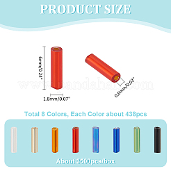 Glass Bugle Beads Sets&nbsp;SEED-PH0008-03