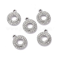 Alloy Crystal Rhinestone Pendants&nbsp;ALRI-H004-20P