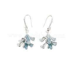 Brass Enamel Dangle Earrings&nbsp;WG31BAD-01