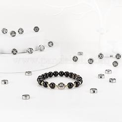 24Pcs 12 Style 304 Stainless Steel Enamel Beads&nbsp;STAS-LS0001-43