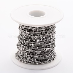 Tarnish Resistant 304 Stainless Steel Twisted Chains&nbsp;CHS-K003-02P-0.5MM