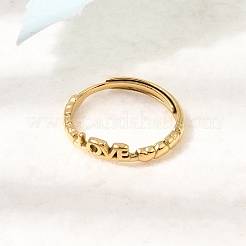 304 Stainless Steel Cuff Open Rings&nbsp;SA-CBAD22F-01G-A