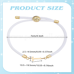 1pc Adjustable Nylon Cord Slider Bracelets for Women&nbsp;BJEW-LP0001-33T-G