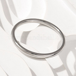 304 Stainless Steel Plain Band Rings&nbsp;STAS-I160-E04-P