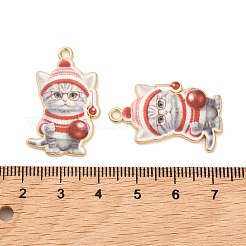 Christmas Alloy Enamel Pendants&nbsp;ENAM-K069-43C
