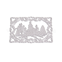 Church Frame Carbon Steel Cutting Dies Stencils&nbsp;X-DIY-F036-37