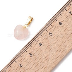Natural Rose Quartz Pendants&nbsp;PALLOY-JF05374-01