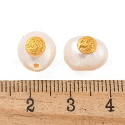 Oval Natural Freshwater Pearl Beads&nbsp;PEAR-K009-03G