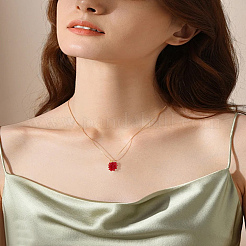 8Pcs 2 Colors Resin Pendants&nbsp;RESI-LP0001-52