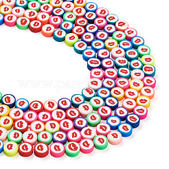 Handmade Polymer Clay Beads&nbsp;CLAY-CD0001-06