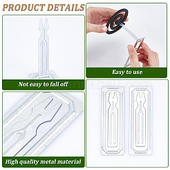 30Pcs Iron Mosquito Coil Findings&nbsp;FIND-CN0001-79A