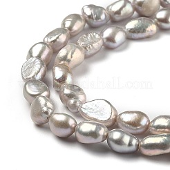 Natural Cultured Freshwater Pearl Beads Strands&nbsp;PEAR-L033-30C