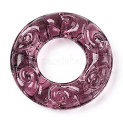Handmade Lampwork Linking Rings&nbsp;LAMP-T021-12I