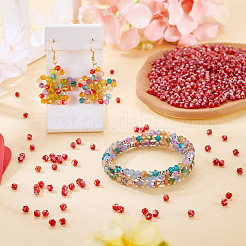 Picasso Baking Paint Glass Seed Beads&nbsp;SEED-TA0001-62I