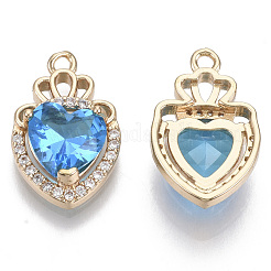 Glass Pendants&nbsp;GLAA-T021-14B