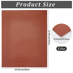 5Pcs PU Leather Fabric&nbsp;DIY-CL0002-26A