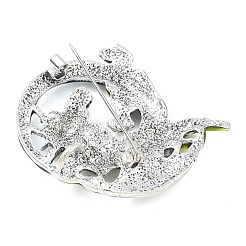 Pelycosaur Alloy Enamel Lapel Pins for Backpack Clothes&nbsp;JEWB-G044-02AS-01