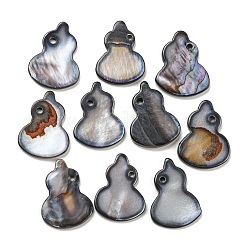 Dyed Natural Freshwater Shell Pendants&nbsp;BSHE-G034-11