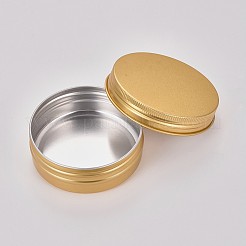 Round Aluminium Tin Cans&nbsp;LS-CON-WH0068-60