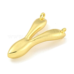Rack Plating Brass Pendants&nbsp;KK-Z053-19G