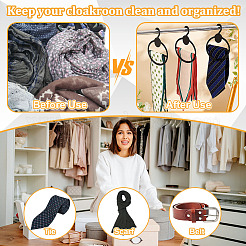 Plastic Scarf Display Hangers&nbsp;AJEW-WH0528-63A