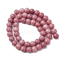 Ombre Effect Dyed Glass Beads Strands&nbsp;GLAA-T031-01O