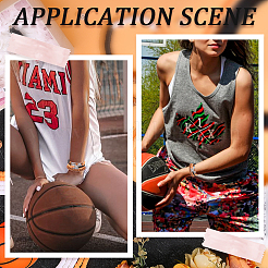 DIY Basketball Themed Bracelet Making Kits&nbsp;DIY-BM0001-84