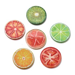 Transparent Printed Acrylic Pendants&nbsp;OACR-P033-06