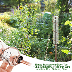 Empty Transparent Glass Test Tube&nbsp;TOOL-WH0146-05