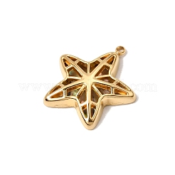 Marine Organism Theme Natural Shell Pendants&nbsp;SH-CBA6E49-01G-C