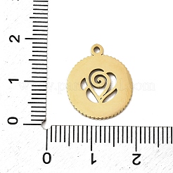 304 Stainless Steel Enamel Pendants&nbsp;STAS-I336-10G